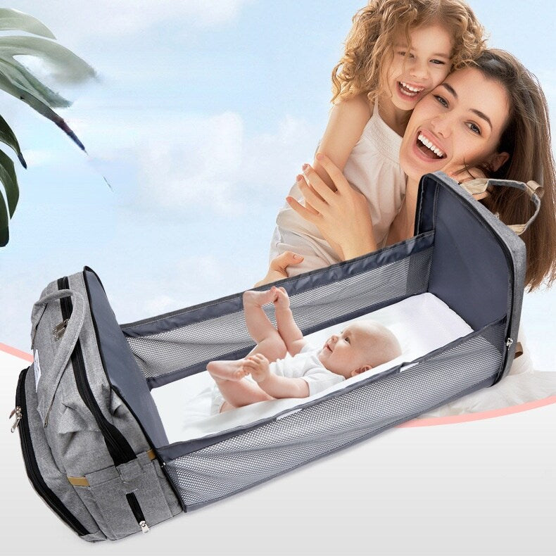 CarryCrib - Diaper Bag &amp; Portable Baby Crib